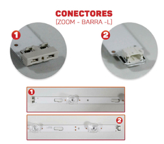 KIT BARRAMENTO DE LED UN65TU7000G / UN65TU8000G / UN65TU7020G na internet