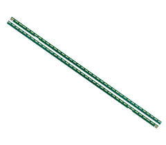 KIT BARRAMENTO DE LED COMPATIVEL 43LF4360 / 43LF5700 / 43UF6750 / 43UF6800 na internet