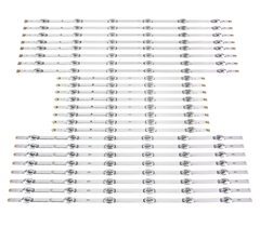 KIT BARRAMENTO DE LED COMPATIVEL 70LB7200 - 70LB na internet