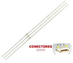 KIT BARRAMENTO DE LED UN75NU7100 / UN75RU7100 - 3 BARRAS na internet
