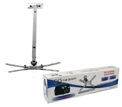 SUPORTE DE TETO / PAREDE PARA PROJETOR QS110 BRANCO - QUALITY