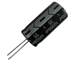 CAPACITOR ELETROLITICO 10000X35V - 10000UF X 35V - 105º GRAUS na internet