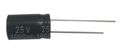 CAPACITOR ELETROLITICO 1000X25V - 1000UF X 25V