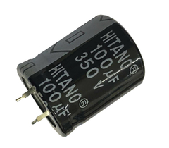 CAPACITOR ELETROLITICO 100X350V - 100UF X 350V na internet
