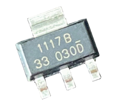 C.I. 1117 3,3V - SOT 223 na internet