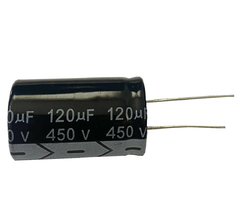 CAPACITOR ELETROLITICO 120X450V - 120UF X 450V