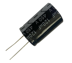 CAPACITOR ELETROLITICO 120X450V - 120UF X 450V na internet