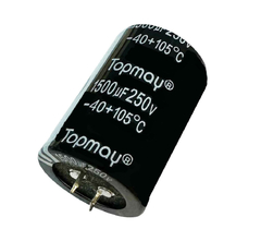 CAPACITOR ELETROLITICO 1500X250V - 1500UF X 250V - 105º GRAUS - comprar online