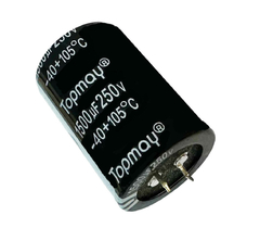 CAPACITOR ELETROLITICO 1500X250V - 1500UF X 250V - 105º GRAUS na internet