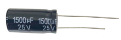 CAPACITOR ELETROLITICO 1500 X 25V - 1500X25V - 105º GRAUS - comprar online