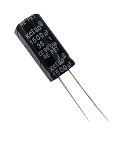 CAPACITOR ELETROLITICO 1500 X 35V - 85 GRAUS
