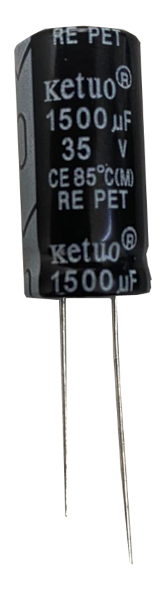 CAPACITOR ELETROLITICO 1500 X 35V - 85 GRAUS - comprar online