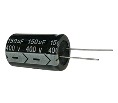 CAPACITOR ELETROLITICO 150X400V - 150UF X 400V - 105 GRAUS - comprar online