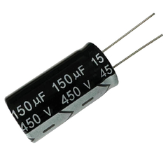 CAPACITOR ELETROLITICO 150X450V - 150UF X 450V - 105 GRAUS - comprar online