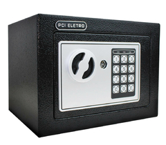 COFRE ELETRONICO DIGITAL 6 LITROS - SENHA E CHAVE - 17EF
