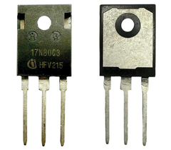 TRANSISTOR 17N80C3 - TO247 - NPN 17A - 800V -P17N80C3 na internet