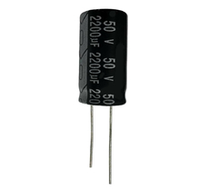 CAPACITOR ELETROLITICO 2200X50V - 2200UF X 50V - 105º GRAUS - Diprimeira