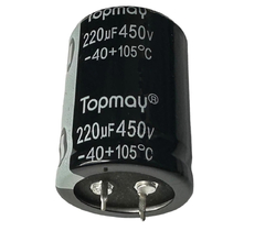 CAPACITOR ELETROLITICO 220X450V - 220UF X 450V - 105º GRAUS - comprar online