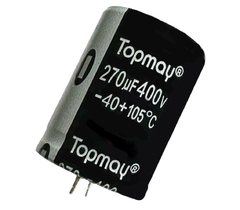 CAPACITOR ELETROLITICO 270X400V - 270UF X 400V - 105º GRAUS - comprar online