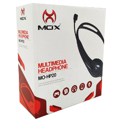 HEADPHONE - FONE COM MICROFONE - MOX MO- HP20 - comprar online