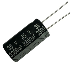 CAPACITOR ELETROLITICO 3300X35V - 3300UF X 35V - 105º GRAUS - comprar online
