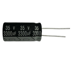 CAPACITOR ELETROLITICO 3300X35V - 3300UF X 35V - 105º GRAUS na internet