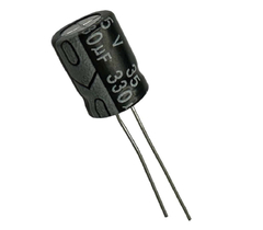 CAPACITOR ELETROLITICO 330X35V - 330UF X 35V - 105º GRAUS - comprar online