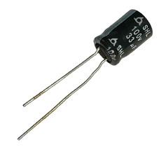 CAPACITOR ELETROLITICO 33X100V - 33UF X 100V na internet