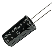 CAPACITOR ELETROLITICO 4700X35V - 4700UF X 35V - 105º GRAUS - comprar online