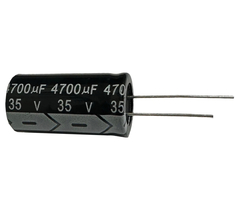 CAPACITOR ELETROLITICO 4700X35V - 4700UF X 35V - 105º GRAUS na internet