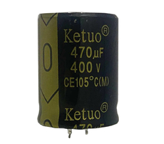 CAPACITOR ELETROLITICO 470X400V - 470UF X 400V - 105 GRAUS - comprar online