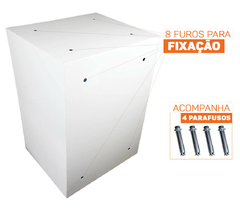 COFRE ELETRÔNICO DIGITAL COM TECLADO E PRATELEIRA 52x36x35 Grande - BRANCO - Diprimeira