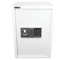 COFRE ELETRÔNICO DIGITAL COM TECLADO E PRATELEIRA 52x36x35 Grande - BRANCO - loja online