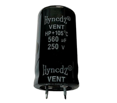 CAPACITOR ELETROLITICO 560X250V - 560UF X 250V - 105º GRAUS - comprar online