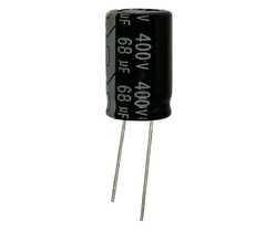 CAPACITOR ELETROLITICO 68X400V - 68UF X 400V - 105 GRAUS na internet