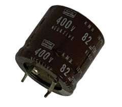 CAPACITOR ELETROLITICO 82X400V - 82UF X 400V - 105 GRAUS - comprar online