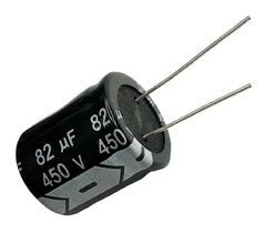 CAPACITOR ELETROLITICO 82X450V - 82UF X 450V - 105º GRAUS