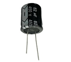 CAPACITOR ELETROLITICO 82X450V - 82UF X 450V - 105º GRAUS