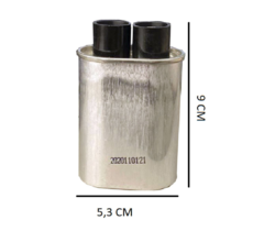 CAPACITOR DE MICROONDAS 0,75 UF X 2100V - 2 PINOS FINO - comprar online