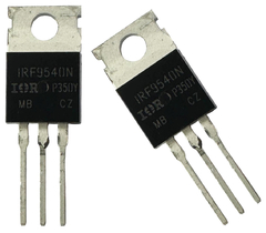 TRANSISTOR IRF9540 - IRF 9540 - CANAL P - PNP - Diprimeira