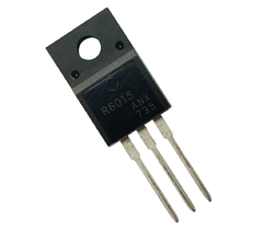 TRANSISTOR R6015 - R 6015 - ISOLADO - TO220 na internet