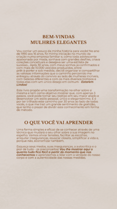 E-book Elegância em 3 Passos - comprar online