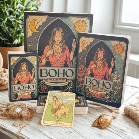 Boho Tarot Kit (Libro + Cartas) - comprar online
