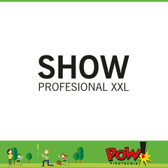 Mega Show Profesional XXL - 300 T. -Bajo Impacto Sonoro - Pirotecnia POW!