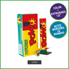 Mortero Color y Estruendo - Kit 6 bbas. 1.5"