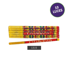 Candela Romana 10 Luces-Pack*12