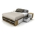 Cama Box Con 4 Cajones y Estantes 140x190