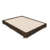Base Gani Matelasse Marrón 140x190