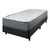 Sommier y Colchón 1 Plaza de espuma Flexigom Dorado 80x190