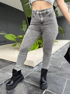 Pantalon Jean Chupin Elastizado Mujer 36 A 46 (584) - comprar online
